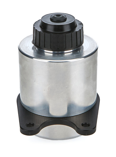Master Cylinder Reservoir - Remote Mount - Dual 1/8 in NPT Female Outlets - Aluminum - Natural - Each
