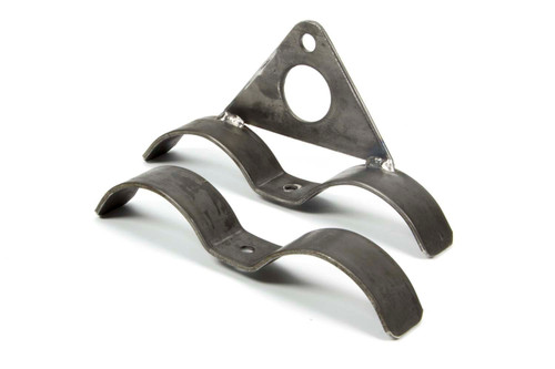 Exhaust Hanger - Clamp-On - Dual 3.5 in Diameter Pipe - Clamp-On - Steel - Zinc Oxide - Howe Double Barrel Muffler / Y Pipe / X Pipe - Each