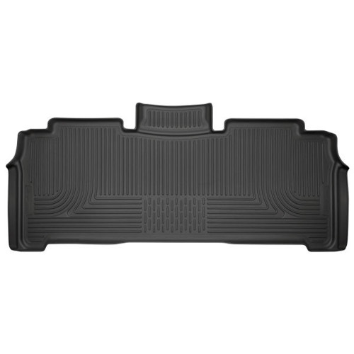 Floor Liner - WeatherBeater - 2nd Row - Plastic - Black / Textured - Mopar Minivan 2017-22 - Each