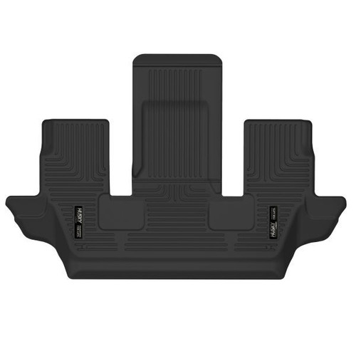 Floor Liner - WeatherBeater - 3rd Row - Plastic - Black / Textured - Jeep Grand Cherokee L 2021-24 - Each