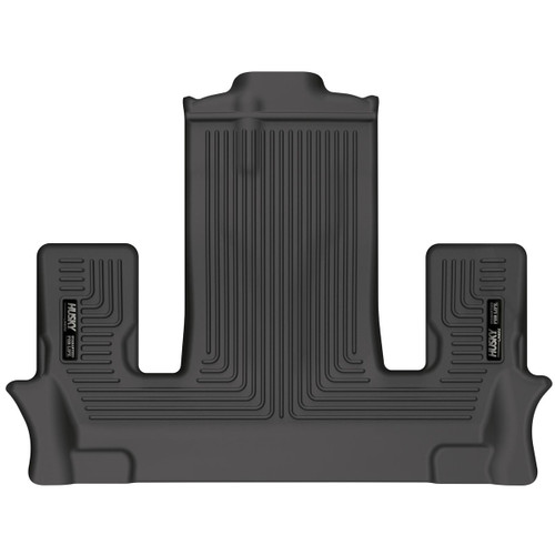 Floor Liner - WeatherBeater - 3rd Row - Plastic - Black / Textured - Ford Midsize SUV 2022 - Each