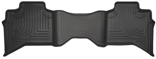 Floor Liner - WeatherBeater - 2nd Row - Plastic - Black / Textured - Quad Cab - Dodge Ram Fullsize Truck 2009-18 - Each
