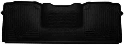 Floor Liner - WeatherBeater - 2nd Row - Plastic - Black / Textured - Mega Cab - Dodge Ram Fullsize Truck 2010-18 - Each