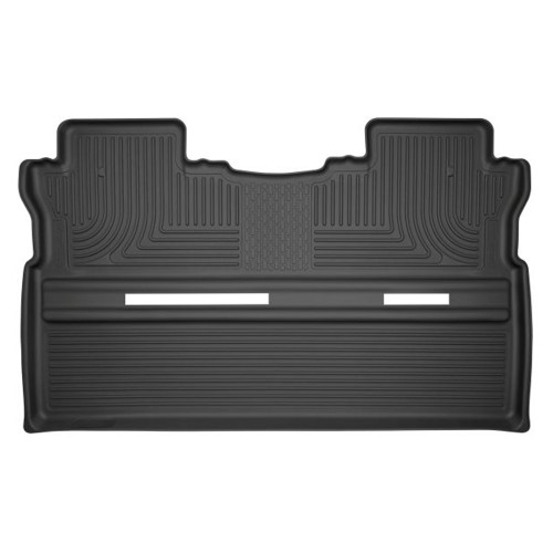 Floor Liner - WeatherBeater - 2nd Row - Plastic - Black / Textured - Honda Ridgeline 2017-23 - Each