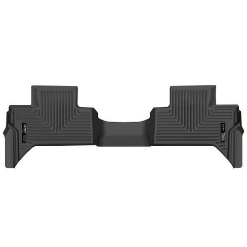Floor Liner - WeatherBeater - 2nd Row - Plastic - Black / Textured - Double Cab - Toyota Fullsize Truck 2022 - Each