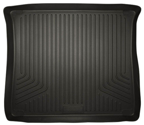 Cargo Liner - WeatherBeater - Behind 2nd Row - Plastic - Black / Textured - GM Midsize SUV 2010-14 - Each
