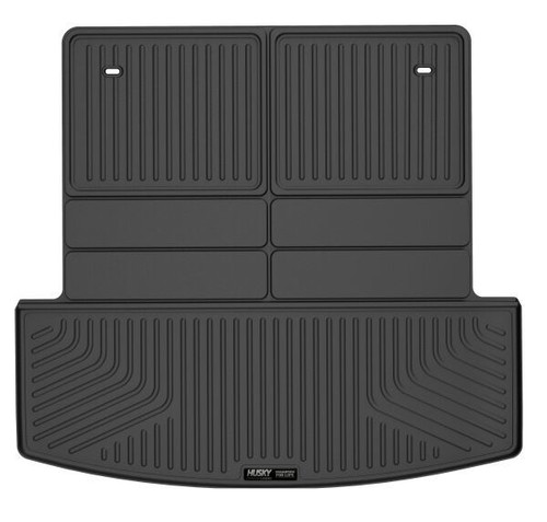 Cargo Liner - WeatherBeater - Behind 2nd Row - Plastic - Black / Textured - Ford Midsize SUV 2020-23 - Each
