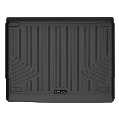 Cargo Liner - WeatherBeater - Behind 2nd Row - Plastic - Black / Textured - 4-Door - Ford Midsize SUV 2021-24 - Each
