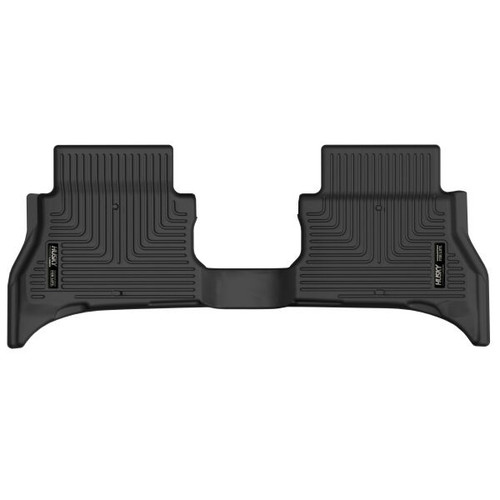 Floor Liner - X-ACT Contour - 2nd Row - Plastic - Black / Textured - 4-Door - Plug-In Hybrid - Jeep Wrangler JL 2021-23 - Each