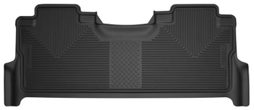 Floor Liner - X-ACT Contour - 2nd Row - Plastic - Black / Textured - Crew Cab - Ford Fullsize Truck 2017-24 - Each