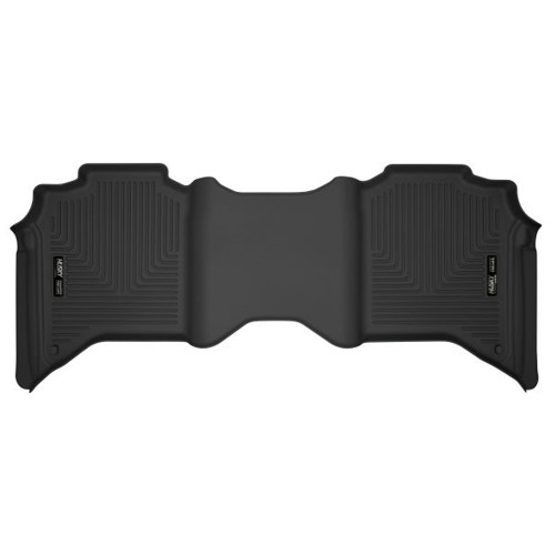 Floor Liner - X-ACT Contour - 2nd Row - Plastic - Black / Textured - Crew Cab - 2500 / 3500 - Ram Fullsize Truck 2019-24 - Each