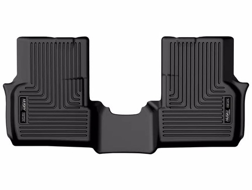Floor Liner - X-ACT Contour - 2nd Row - Plastic - Black / Textured - Dodge Hornet 2023-24 - Each