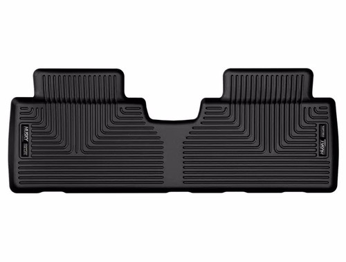Floor Liner - X-ACT Contour - 2nd Row - Plastic - Black / Textured - GM Midsize Crossover 2018-24 - Each