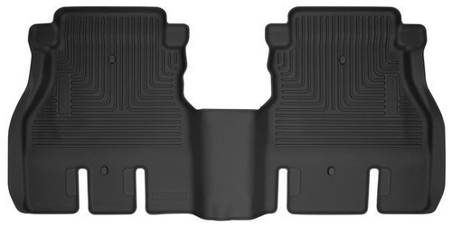 Floor Liner - X-ACT Contour - 2nd Row - Plastic - Black / Textured - 4-Door - Jeep Wrangler JL 2018 - Each