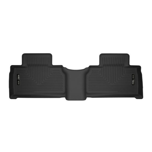 Floor Liner - X-ACT Contour - 2nd Row - Plastic - Black / Textured - Ford Midsize SUV 2020 - Each