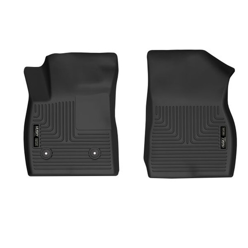 Floor Liner - X-ACT Contour - Front - Plastic - Black / Textured - GM Compact 2020-24 - Pair