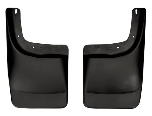 Mud Flap - Mud Guards - Rear - Plastic - Black / Textured - Ford Fullsize Truck 1997-2003 - Pair