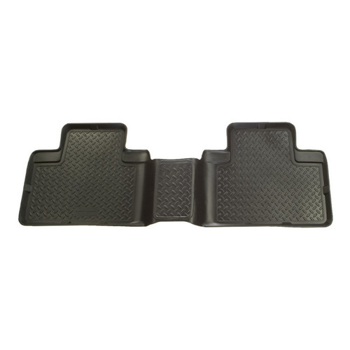 Floor Liner - Classic Style - 2nd Row - Plastic - Black / Textured - Extended Cab - GM C/K Series 1988-2000 - Each
