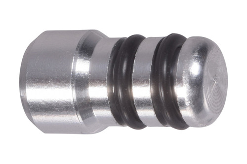Dipstick Tube Plug - O-Rings Included - Aluminum - Natural - GM LS-Series - Each