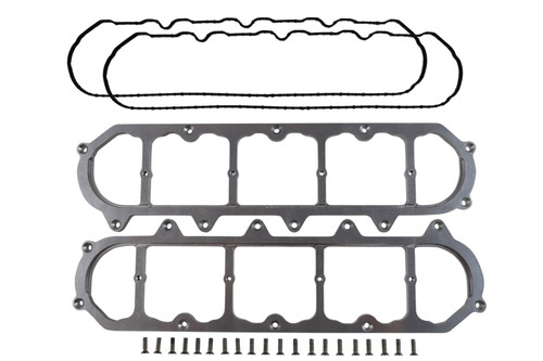 Valve Cover Adapter - GM GenV LT-Series to GM LS-Series - Gasket / Hardware Included - Aluminum - Natural - GM GenV LT-Series - Kit
