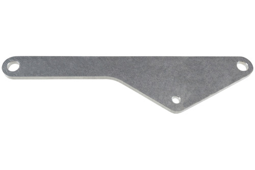 Drill Template - Bolt-On - Aluminum - Clear Anodized - GM LS-Series