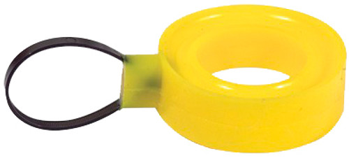 Spring Rubber - Soft - 2.5 to 2.625 in Springs - 1.25 in Height - Polyurethane - Yellow - Each