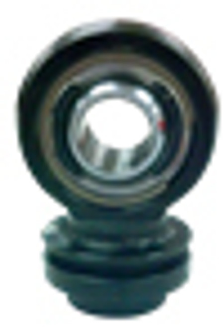 Rod End - Spherical - 1/2 in Bore - 3/8-24 in Right Hand Female Thread - Straight - Steel - Black Paint - Integra Shocks - Kit