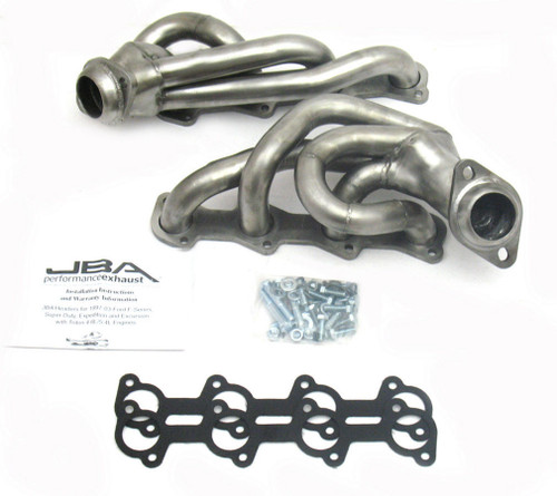 Headers - Cat4ward - 1.5 in Primary - 2.5 in Collector - Gaskets / Hardware Included - Stainless - Natural - Ford Modular - Ford / Lincoln Fullsize SUV / Truck 1997-2003 - Pair Headers - Cat4ward - 1.5 in Primary - 2.5 in Collector - Gaskets / Hardware Included - Stainless - Natural - Ford Modular - Ford / Lincoln Fullsize SUV / Truck 1997-2003 - Pair