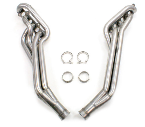 Headers - Competition Ready - 1.875 in Primary - Firecone Collector - Gaskets / Hardware Included - Stainless - Natural - Ford Coyote - Ford Mustang 2011-12 - Pair