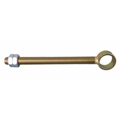 Sway Bar Bolt - 11.25 in Eye Center to End of Threads - 2-1/8 in Eye - Steel - Cadmium - Each Sway Bar Bolt - 11.25 in Eye Center to End of Threads - 2-1/8 in Eye - Steel - Cadmium - Each