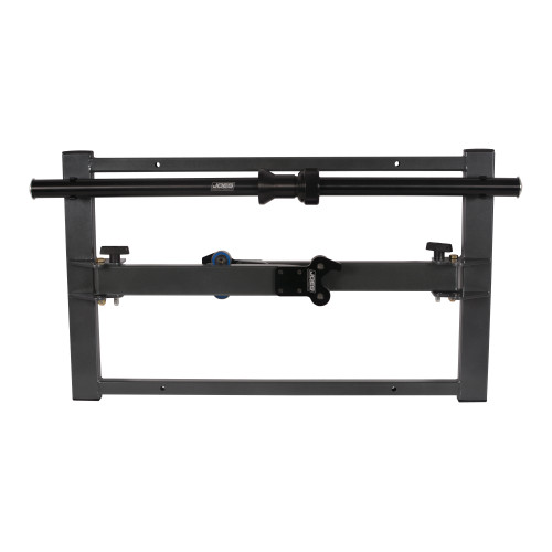 Wheel Balancer - Foldable - Steel - Black Powder Coat - Micro Sprint Wheels - Kit