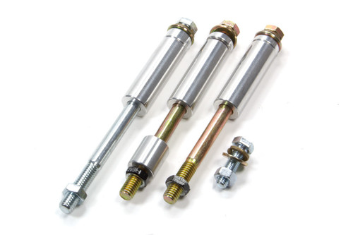 Alternator Bracket Bolt Kit - Spacers Included - Hex Head - Steel - Cadmium - Small Block Chevy - Kit
