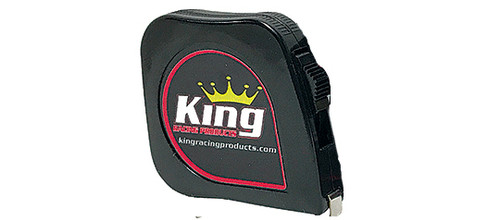 Tape Measure - 10 ft Length - 0.25 in Wide - Magnetic Back - Inch - Black - Each