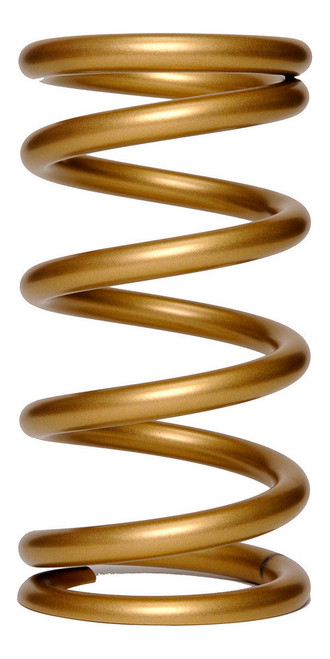 Coil Spring - Gold Series - Conventional - 5 in OD - 9.5 in Length - 575 lb/in Spring Rate - Front - Steel - Gold Powder Coat - Each