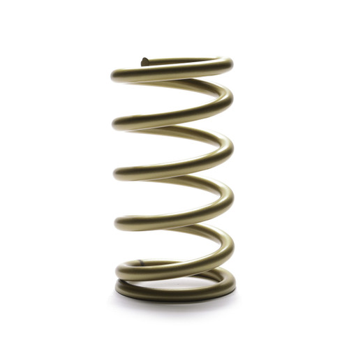 Coil Spring - Gold Series - Conventional - 5 in OD - 15 in Length - 125 lb/in Spring Rate - Rear - Steel - Gold Powder Coat - Each