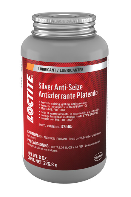 Anti-Seize - Silver - Lubricant - 8 oz Brush Top Bottle - Each
