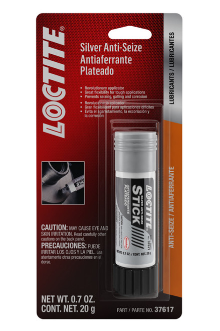 Anti-Seize - Silver - Lubricant - 0.7 oz Stick - Each