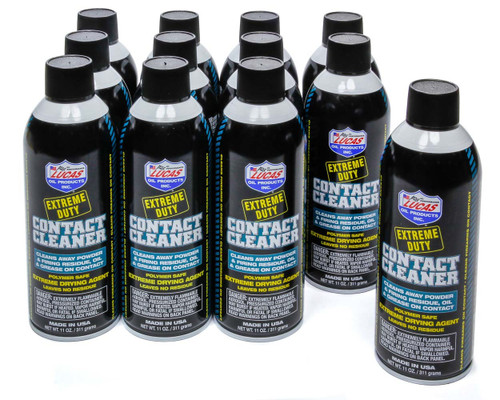 Gun Cleaner - Extreme Duty Contact Cleaner - Cleaning / Drying - 11 oz Aerosol - Set of 12