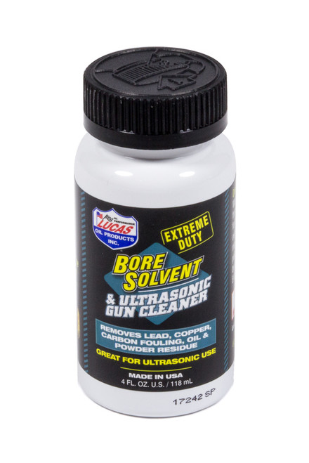 Gun Cleaner - Extreme Duty Bore Solvent & Ultrasonic Gun Cleaner - Cleaner / Protectant - Grape Scent - 4 oz Bottle - Each