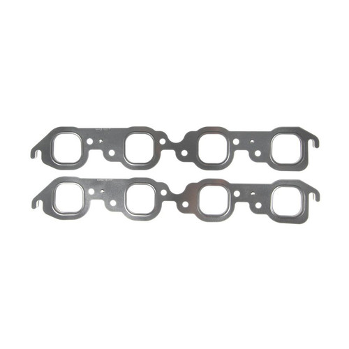 Exhaust Header / Manifold Gasket - 1.850 x 1.900 in Square Port - Multi-Layer Steel - Big Block Chevy - Pair