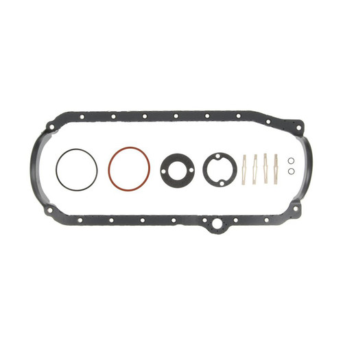 Oil Pan Gasket - 0.185 in Thick - 1-Piece - Steel Core Rubber - 1-Piece Seal - Small Block Chevy - Kit Oil Pan Gasket - 0.185 in Thick - 1-Piece - Steel Core Rubber - 1-Piece Seal - Small Block Chevy - Kit