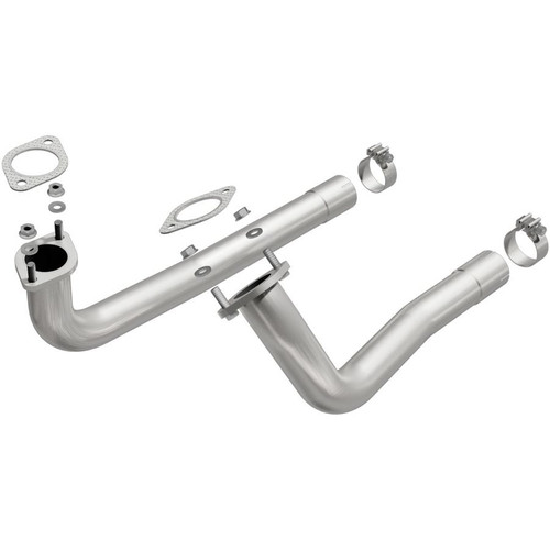 Intermediate Pipes - Mid-Pipes - 2.5 in Diameter - Stainless - Natural - Mopar B / RB-Series - Mopar B-Body 1962-78 - Kit