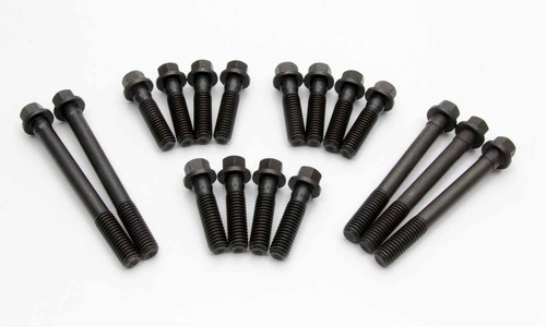 Cylinder Head Bolt Kit - Hex Head - Steel - Natural - Mopar 440 Indy Head - 1 Head - Kit