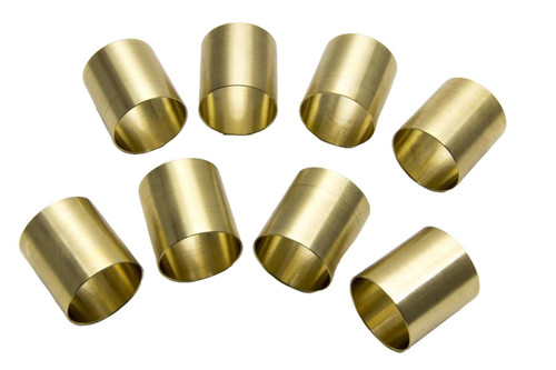 Wrist Pin Bushing - 0.928 in ID - 0.990 in OD - 0.975 in Long - Bronze - Natural - Set of 8