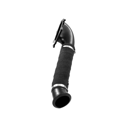 Down Pipe - 3 in Diameter - Steel - Black Ceramic - 6.6 L - GM Duramax - GM Fullsize Truck 2001-04 - Each