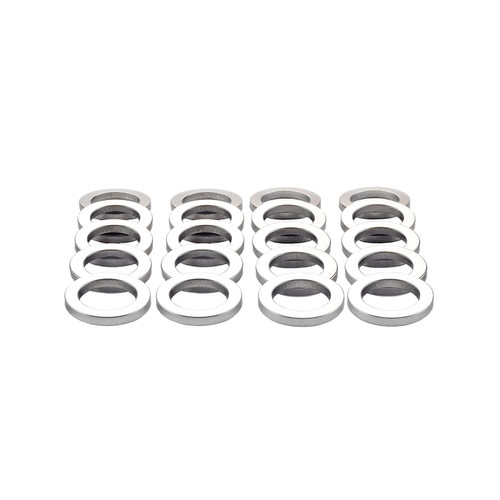 Wheel Washer - 0.693 in ID - 1.06 in OD - 0.125 in Thick - Stainless - Natural - Universal - Set of 20