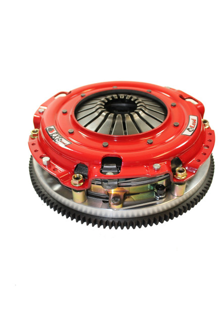 Clutch Kit - RST - Dual Disc - 9.687 in Diameter - 1-1/8 in x 26 Spline - Rigid Hub - Organic - Ford Modular / Ford Mustang 1996-2017 - Kit