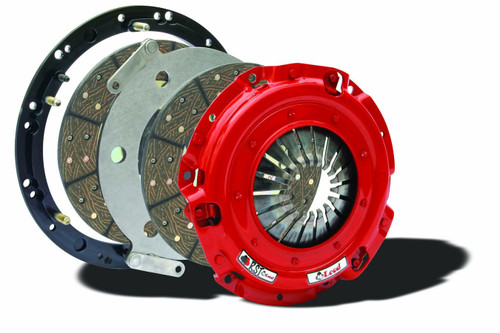 Clutch Kit - RST - Dual Disc - 9.687 in Diameter - 1 in x 23 Spline - Rigid Hub - Organic - Ford Coyote - Ford Mustang 2011-15 - Kit