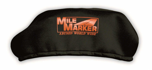 Winch Cover - Neoprene - Black - Mile Marker 8000 to 12000 lb Electric Winches - Each