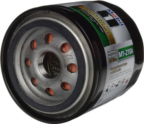 Oil Filter - Extended Performance - Canister - Screw-On - 3.75 in Tall - 22 mm x 1.50 in Thread - Steel - Black Paint - Various Applications - Each